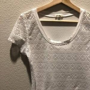 White Slim Fit Shirt Size Large